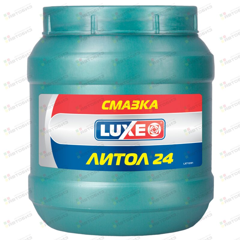 Смазка пласт  Литол-24 850гр банка (1/8) LUXE 712