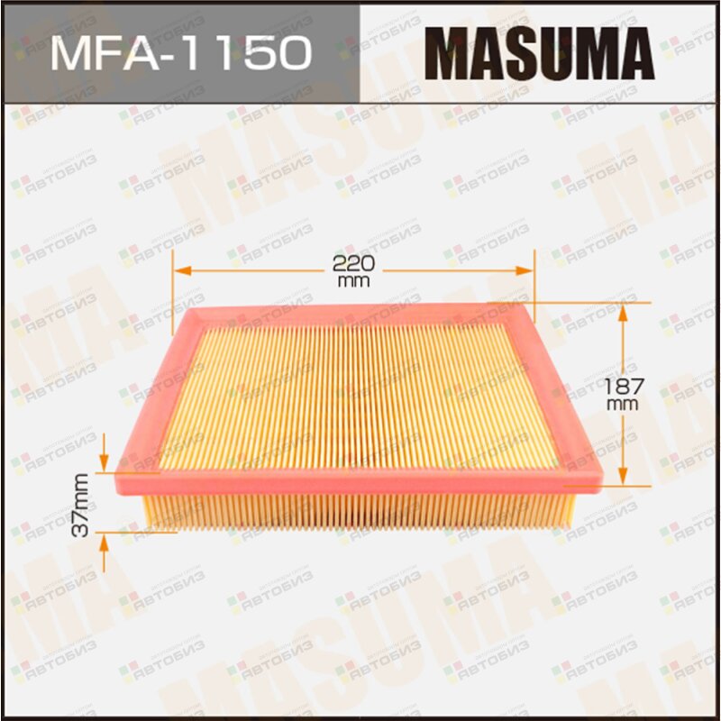 Фильтр воздушный MASUMA MFA1150