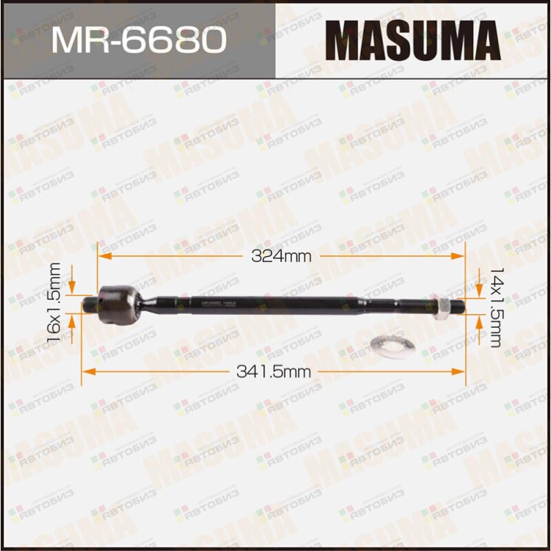 MR-6680_тяга рулевая Subaru Forester 20/25 08 MASUMA MR6680