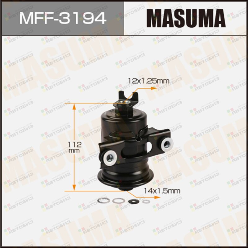 Фильтр топливный высокого давления   FC-183   MASUMA MASUMA MFF3194