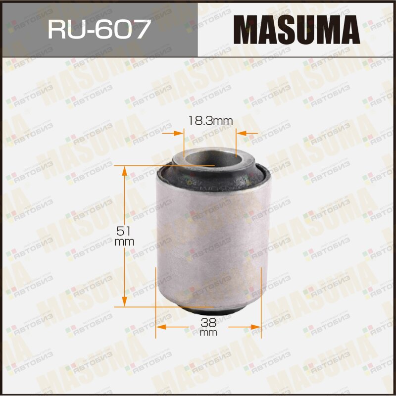 Сайлентблок Masuma  CEFIRO/MAXIMA/ A33 CA33 front low MASUMA RU607