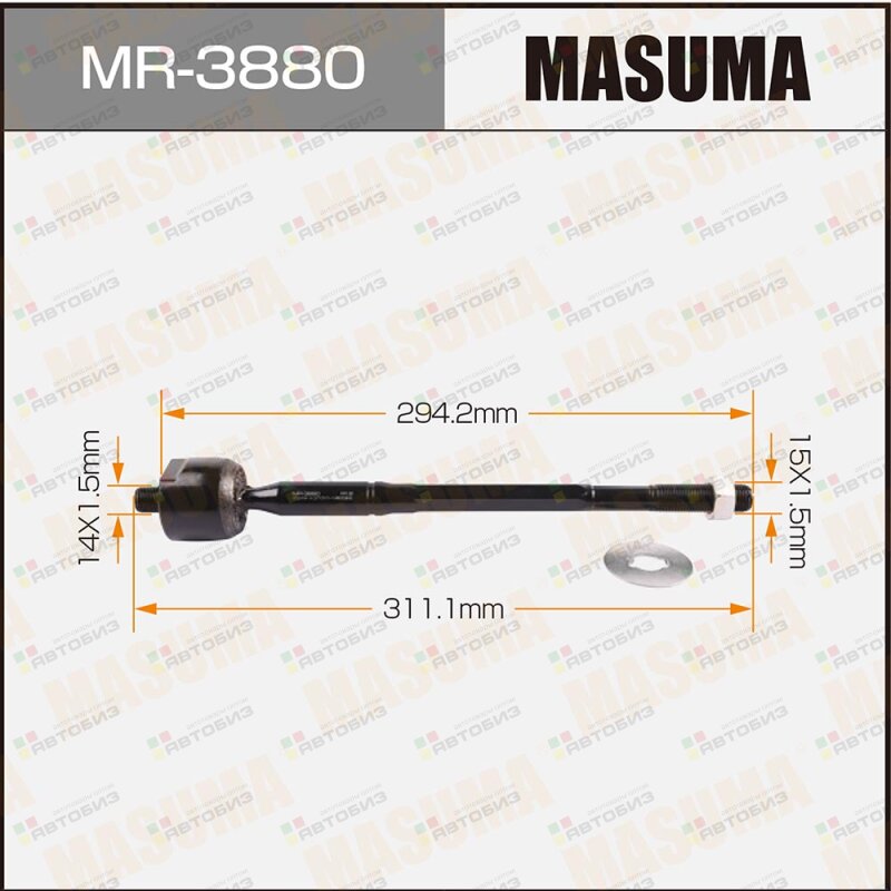 MR-3880_тяга рулевая Toyota Hilux 04 MASUMA MR3880