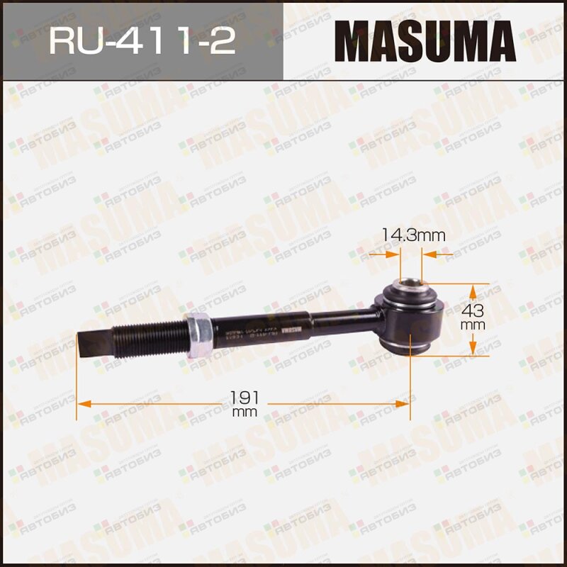 Сайлентблок Masuma  Camry /ACV30 ACV40 ASV50/ часть тяги rear LH MASUMA RU4112