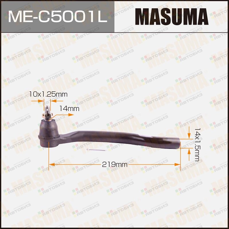 НАКОНЕЧНИК РУЛЕВОЙ ТЯГИ MASUMA  ACCORD/CF9    LH MASUMA MEC5001L