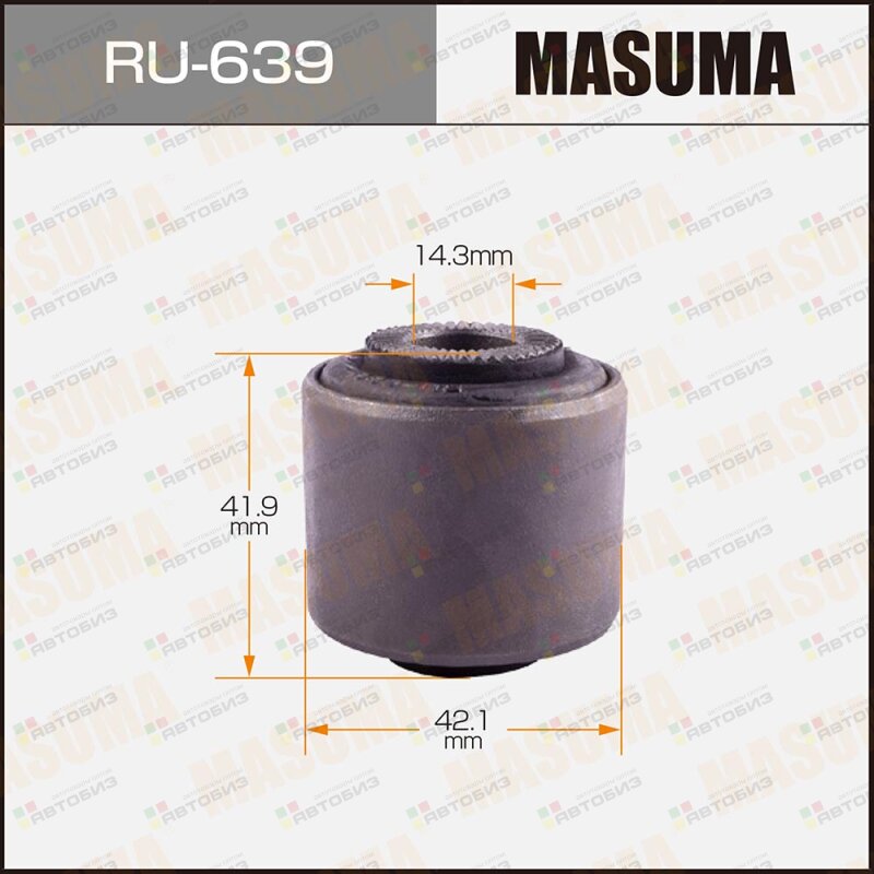 Сайлентблок MASUMA RAV4 ACA30 ALA30 ALA35 rear MASUMA RU639