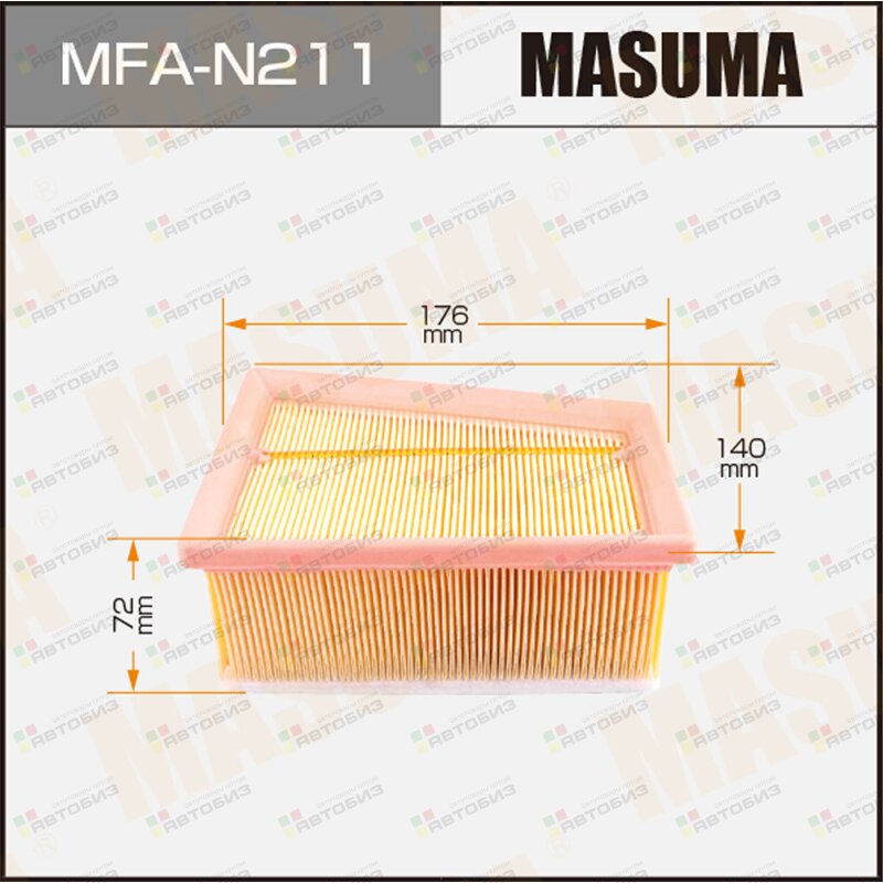Фильтр воздушный MASUMA MFAN211