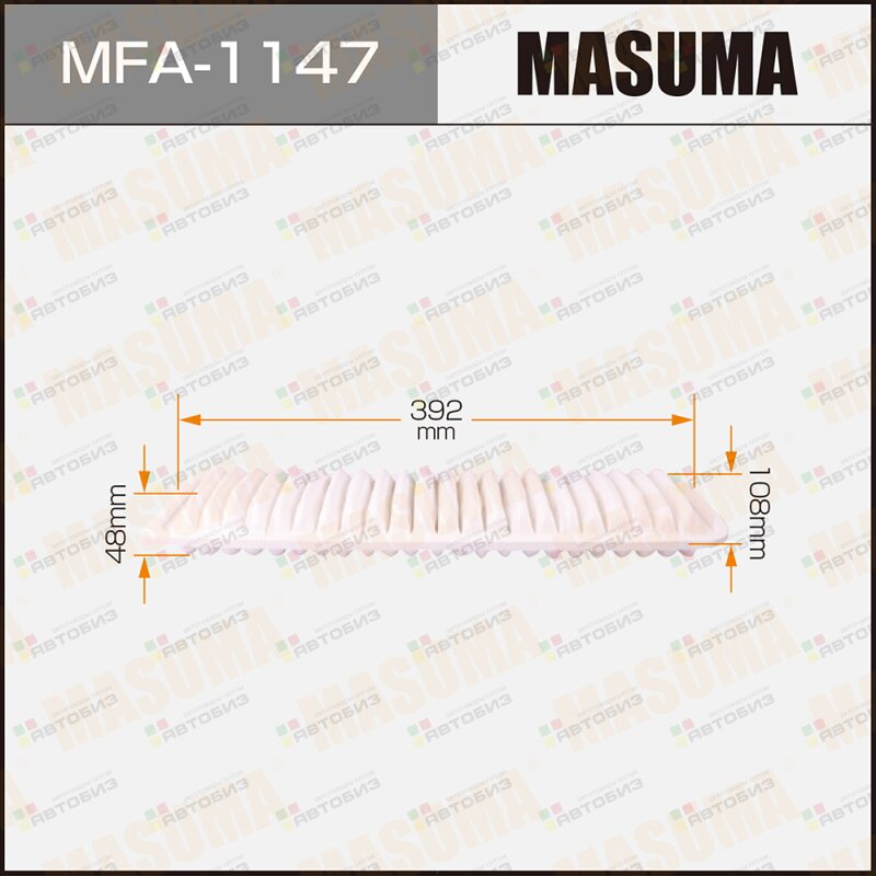 Воздушный фильтр MASUMA MFA1147