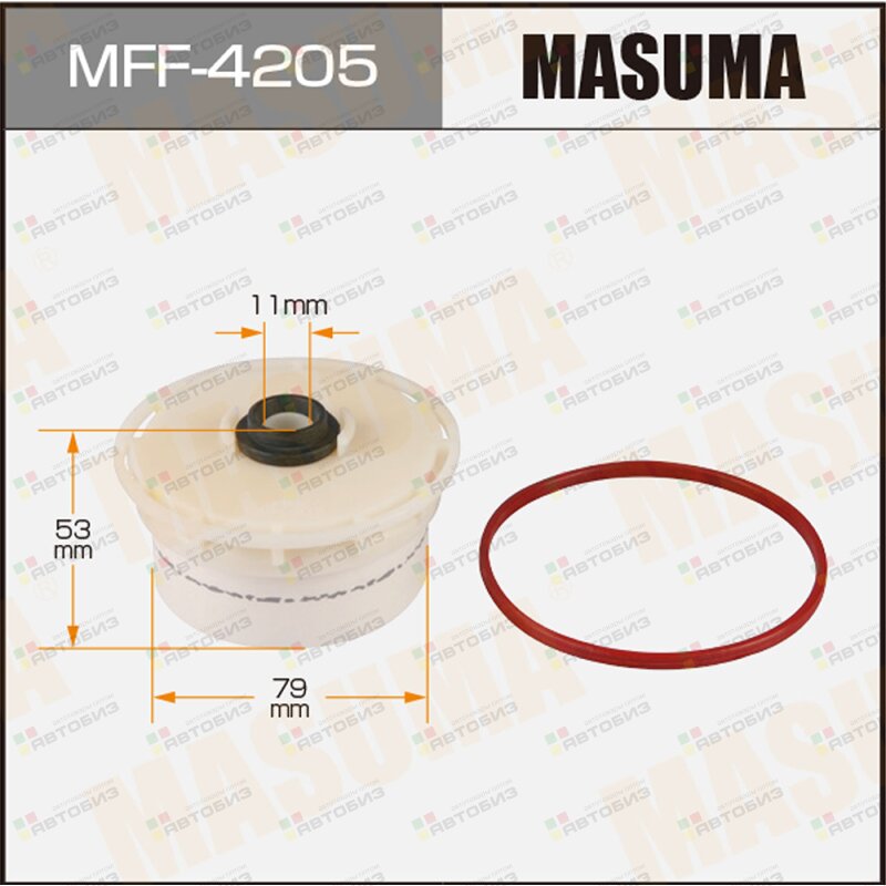 Фильтр топливный MASUMA MASUMA MFF4205