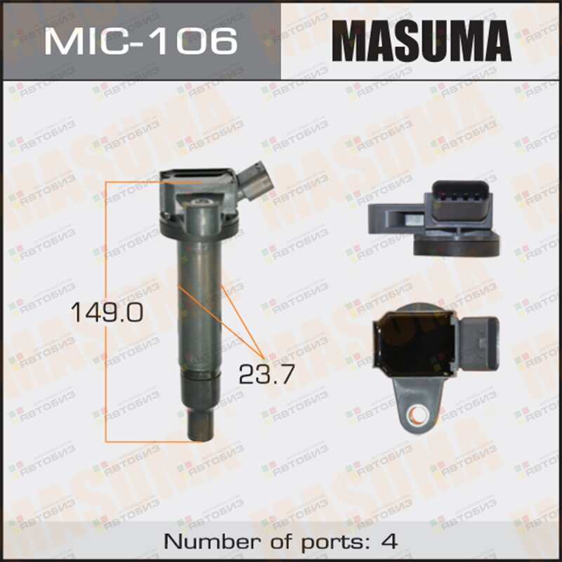 Катушка зажигания 47 MASUMA MIC106