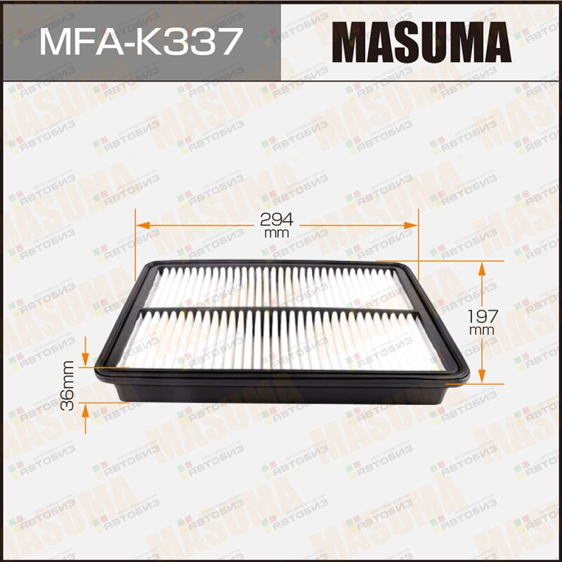 Фильтр воздушный MASUMA MFAK337