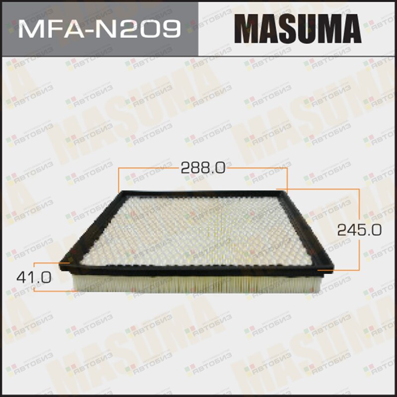 Фильтр воздушный MASUMA MFAN209