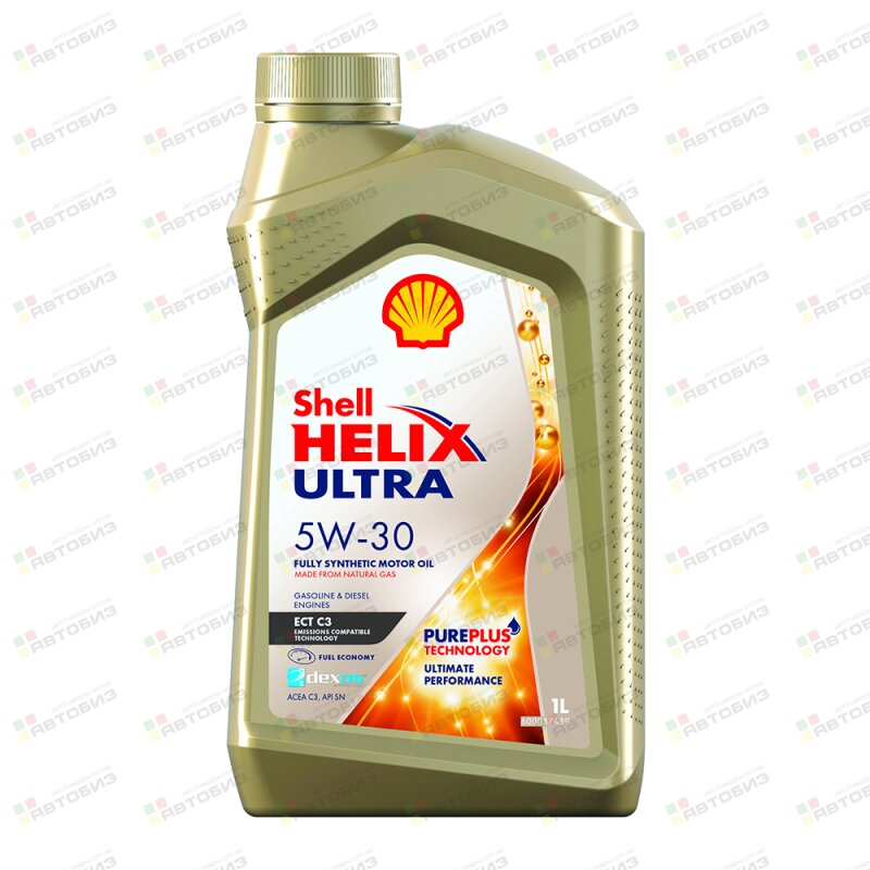 SHELL Helix Ultra ECT 5W30 SN C3 синтетика 1л (1/12) SHELL 550046369