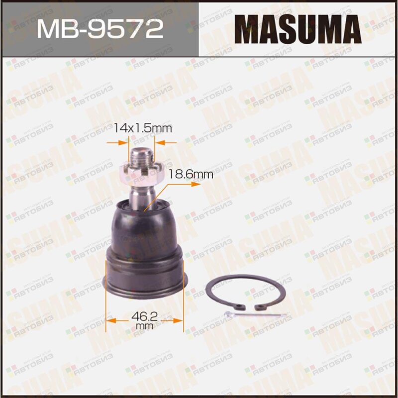 Шаровая опора  front up  PATHFINDER / R51M MASUMA MB9572
