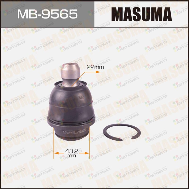 Опора шаровая L/R MASUMA MB9565