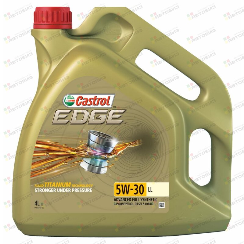 CASTROL EDGE Titanium FST 5W30 C3 бензин синтетика 4л (1/4) CASTROL 15A568