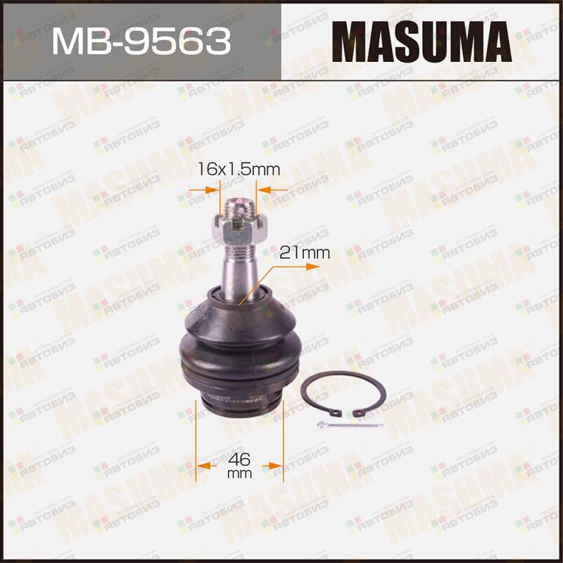 Шаровая опора  rear up  PATROL / Y62 10- MASUMA MB9563