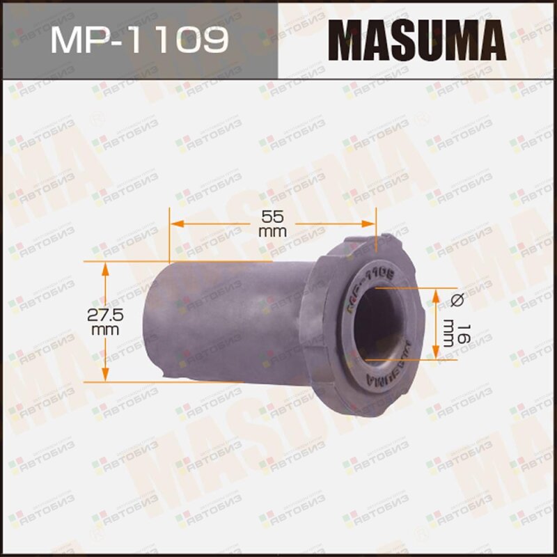 Втулка рессорная  rear l200 ka4t kb4t up MASUMA MP1109