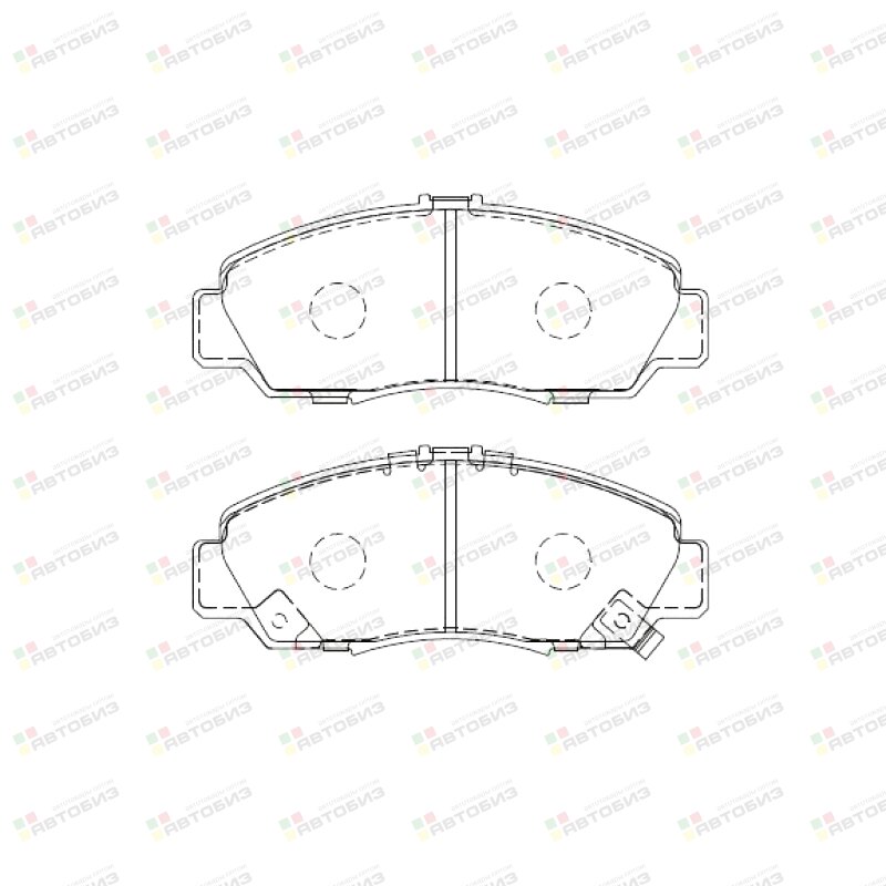 КОЛОДКИ ДИСКОВЫЕ CHONGI CF-8445 / FRONT CHONGI CF8445