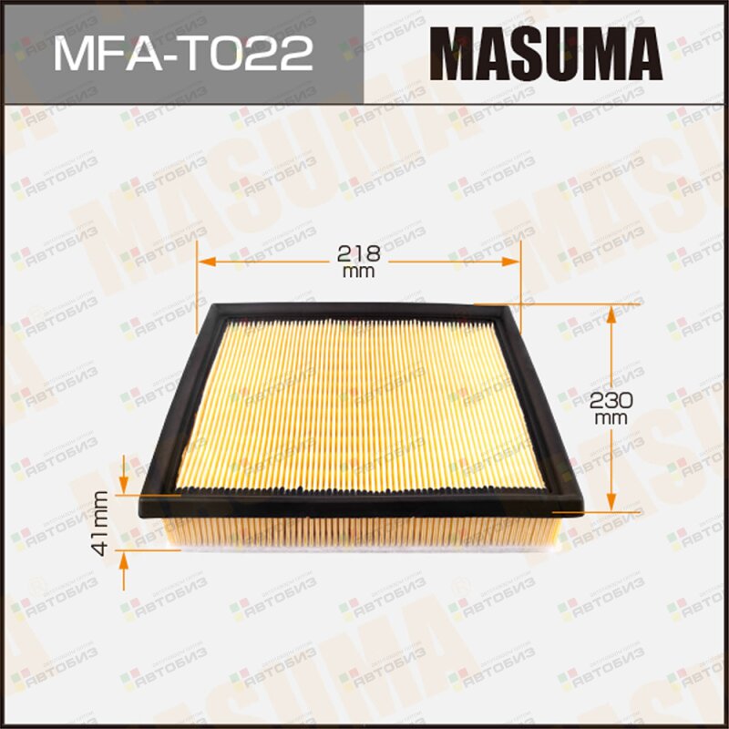 Воздушный фильтр A-1036 MASUMA RX450H/ GYL10L GYL15L (1/40) MASUMA MFAT022