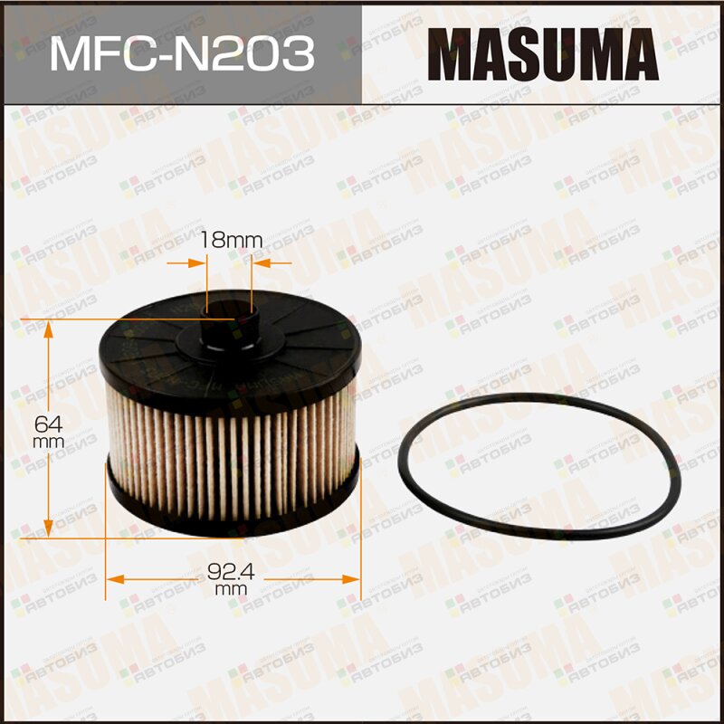 Фильтр масляный MASUMA MFCN203