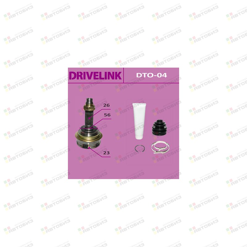 ШРУС DRIVELINK 23X56X26 (1/10) DRIVELINK DTO04