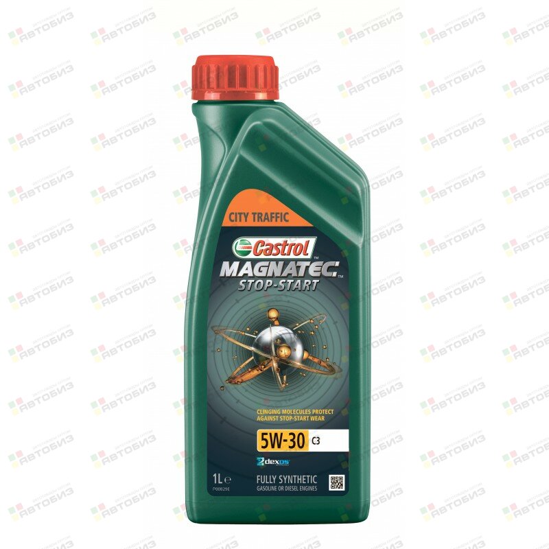 CASTROL Magnatec Stop-Start 5W30 SN/C3 бензин синтетика 1л (1/12) CASTROL 1572FA