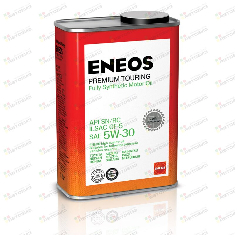 Масло моторное ENEOS Premium TOURING 5W30 SN/GF-5 бензин синтетика 1л (1/20) ENEOS 8809478942193
