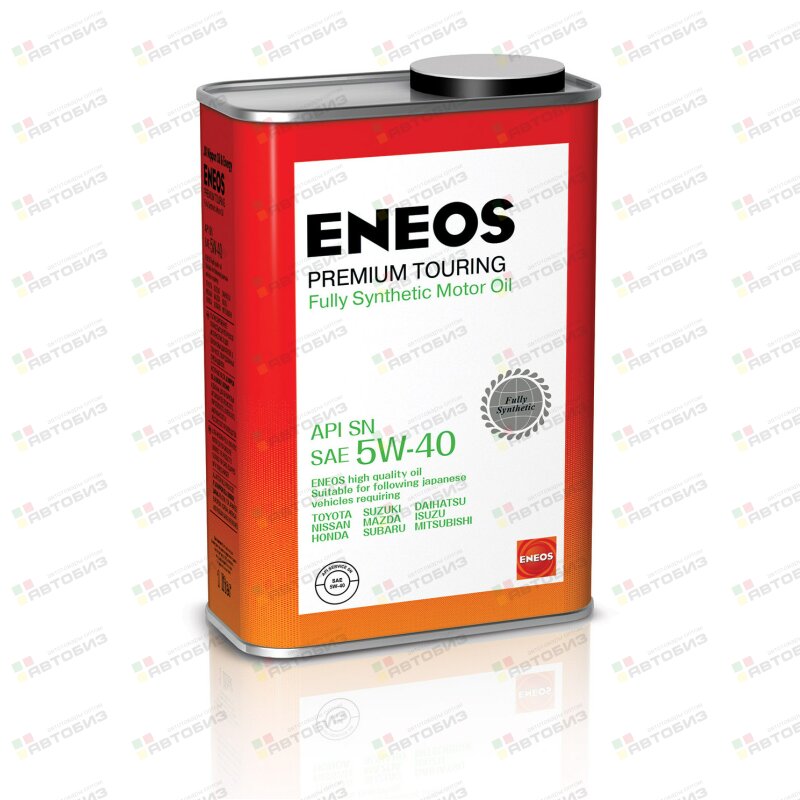 Масло моторное ENEOS Premium TOURING SN 5W-40 1л ENEOS 8809478942148