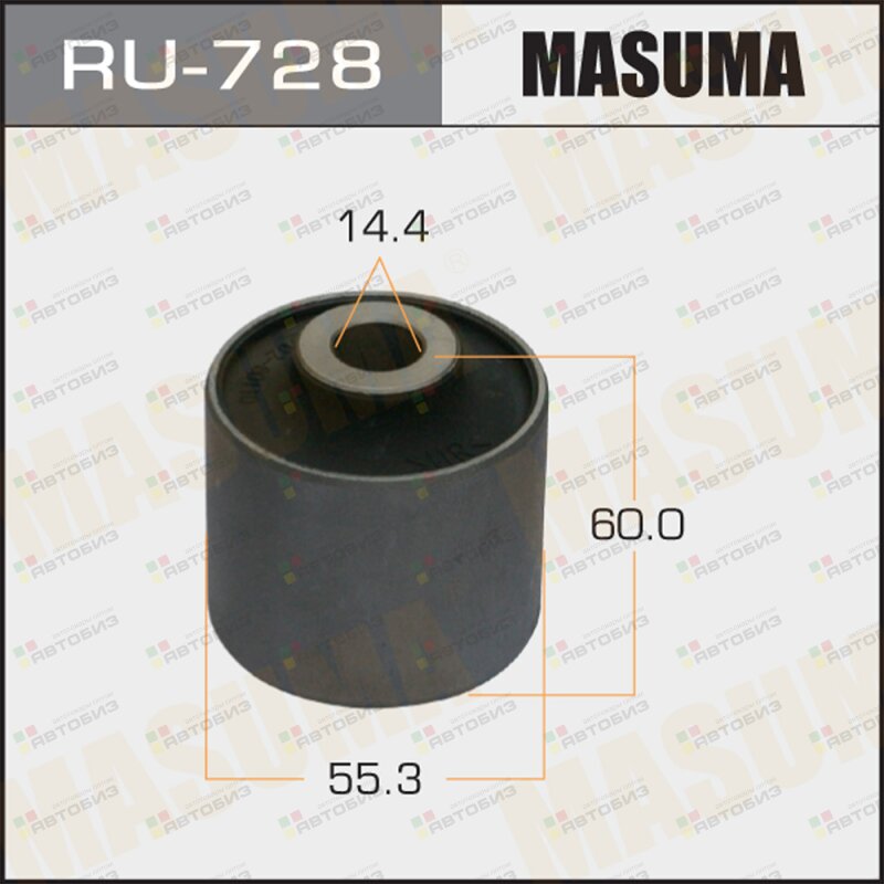 Сайлентблок заднподв MASUMA RU728