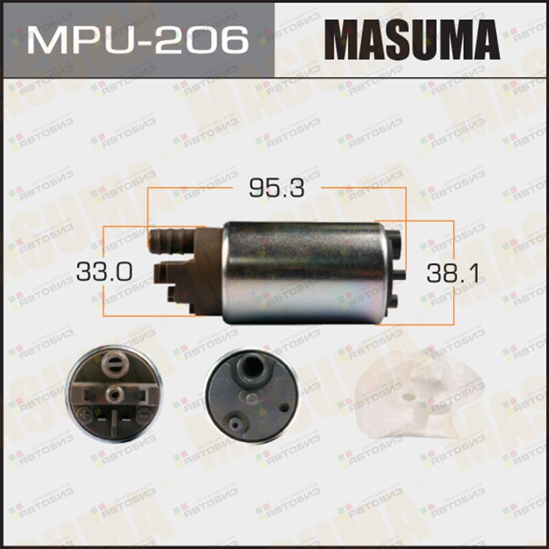 Бензонасос эл с фильтром MASUMA MPU206