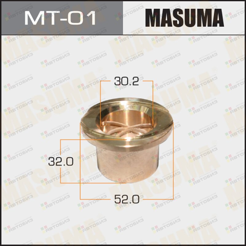 Втулки ступицы MASUMA MT01