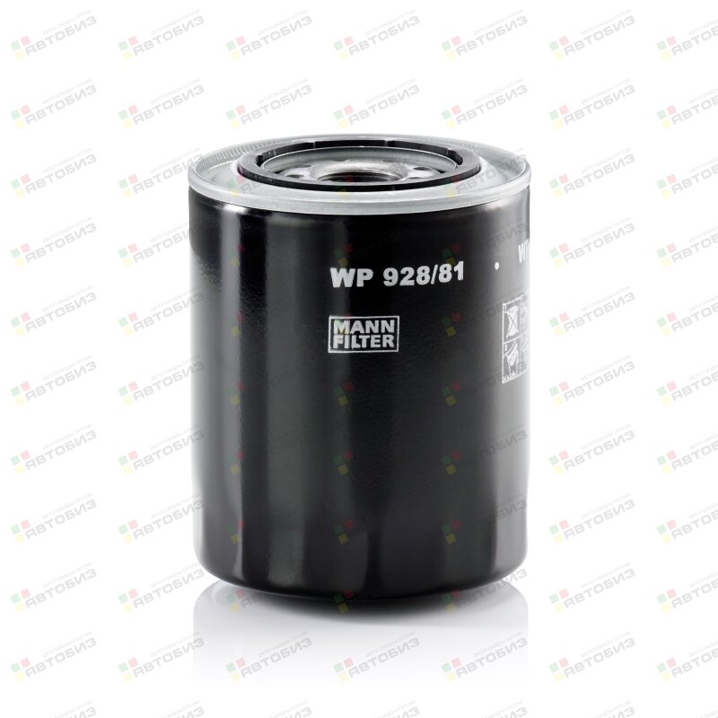 Wp 928/81_ Фильтр Масляный Mitsubishi Colt/Galant 18D/Td-25Td 86 MANN-FILTER WP92881