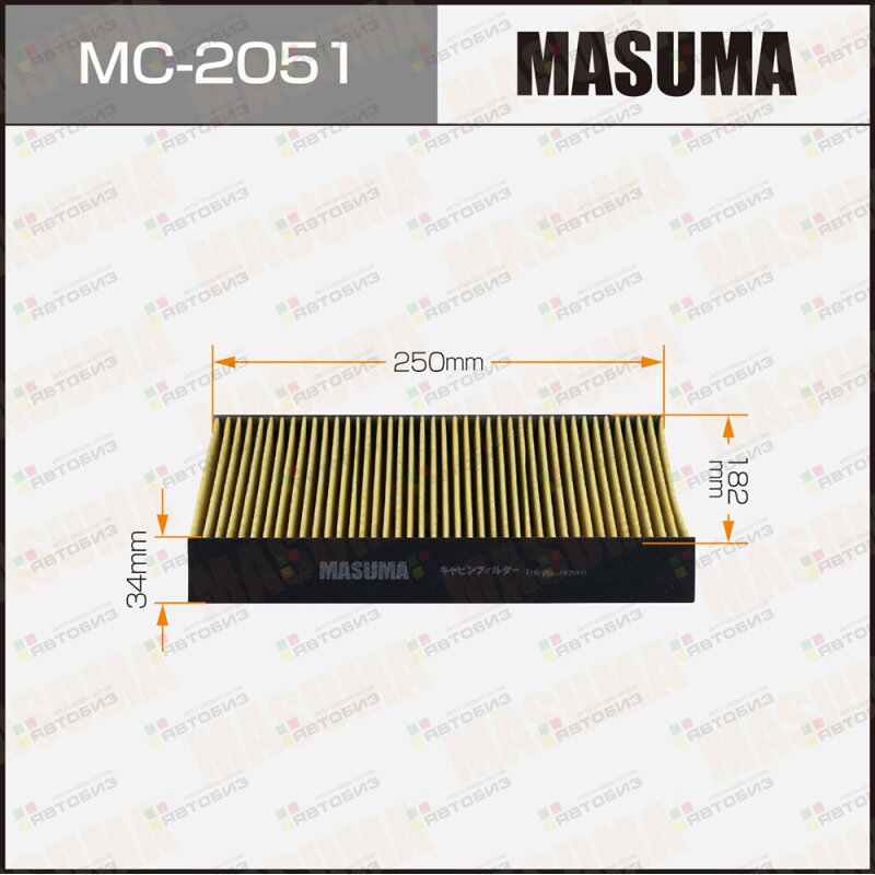 Фильтр салонный MASUMA MC2051