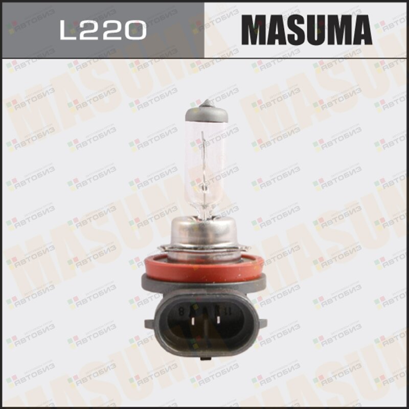 Лампа H11 12V 55W PGJ19-2 MASUMA L220