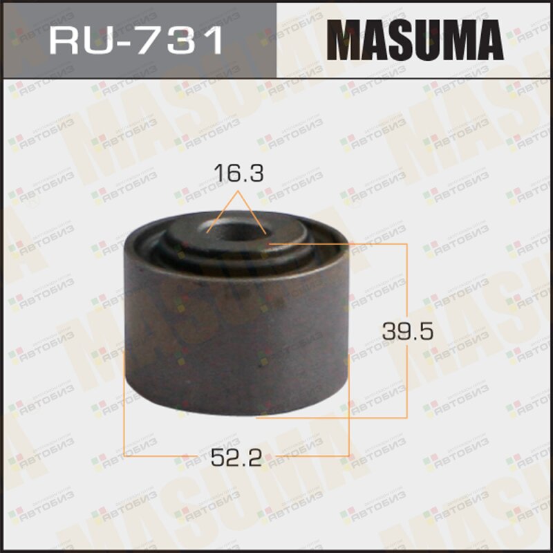 Сайлентблок MASUMA LAND CRUISER LX570 / VDJ200L URJ201L front absorber MASUMA RU731