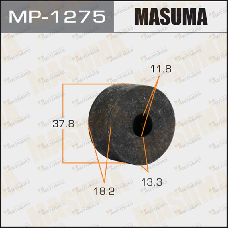 Втулка амортизатора MASUMA HILUX / KUN25L KUN35L TGN15L [уп4] MASUMA MP1275