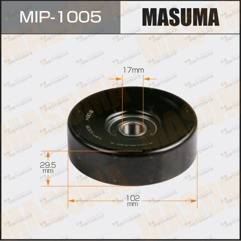 Ролик натяжителя приводного ремня MASUMA MIP1005