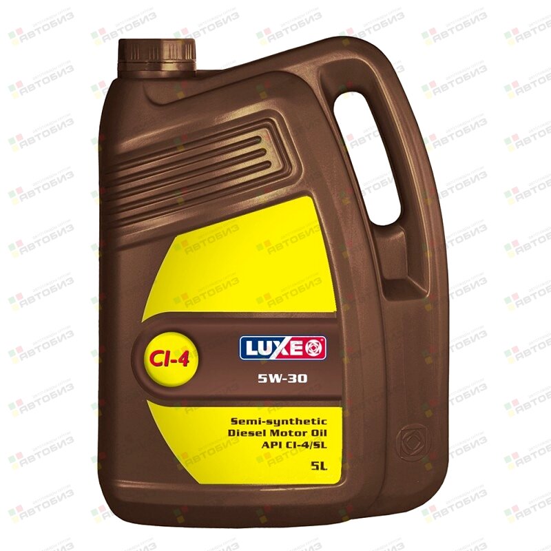 МАСЛО LUXE DIESEL 5W30 CI-4 ( 5Л) LUXE 30089