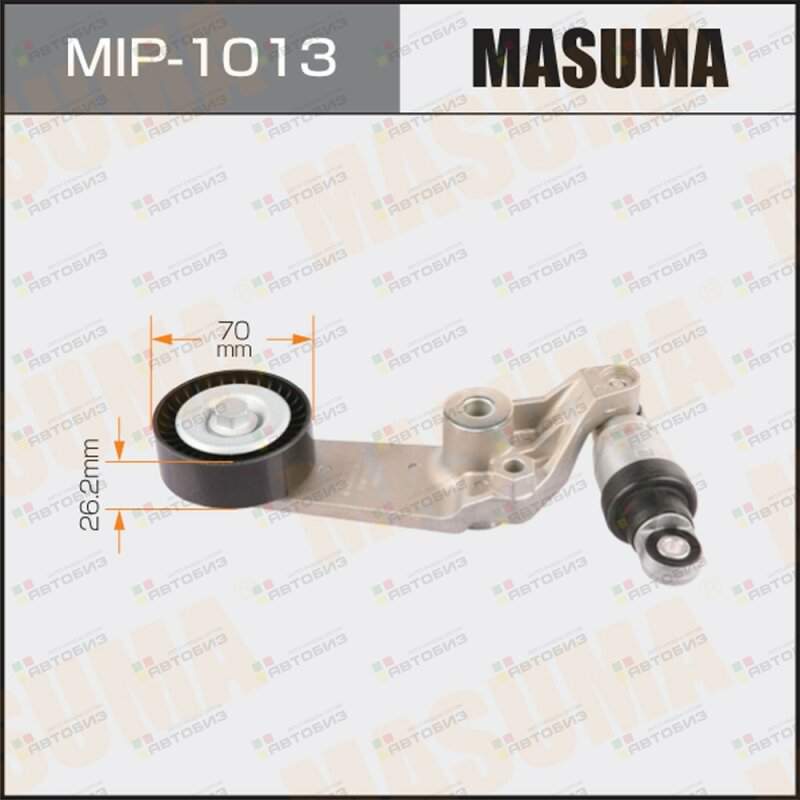 Натяжитель поликл ремня с роликом MASUMA MIP1013