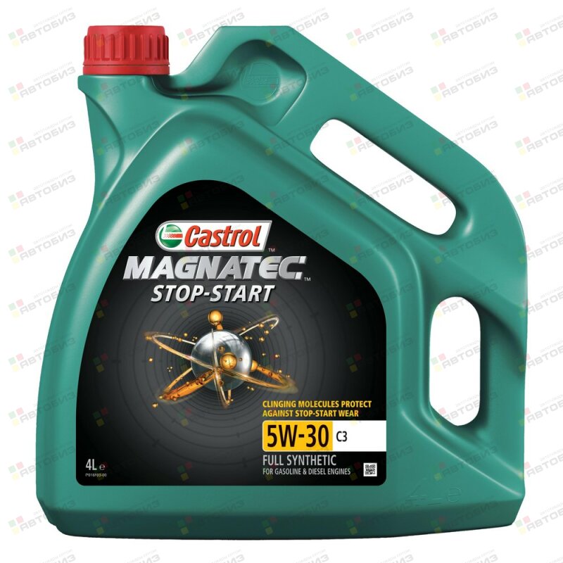 CASTROL Magnatec Stop-Start 5W30 SN/C3 бензин синтетика 4л (1/4) CASTROL 15C3EC