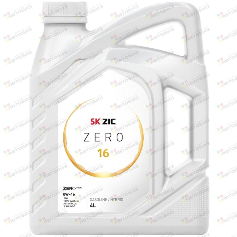 Моторное масло ZIC Zero 16 0W-16 4л ZIC 162034