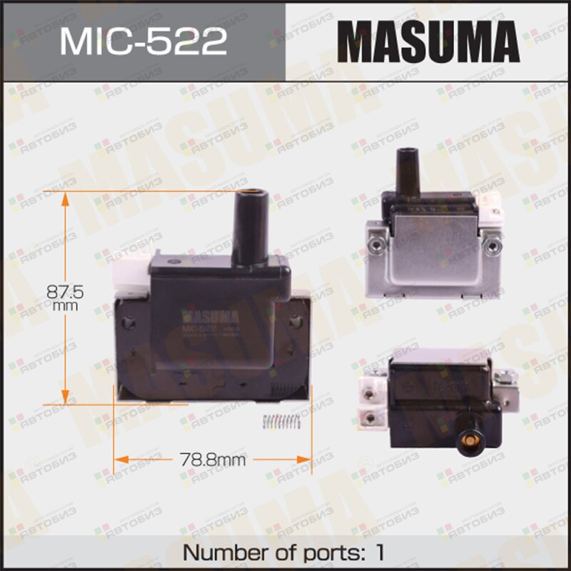 Катушка зажигания MASUMA MIC522