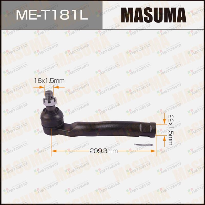 НАКОНЕЧНИК РУЛЕВОЙ ТЯГИ  TUNDRA / USK56L MASUMA MET181L