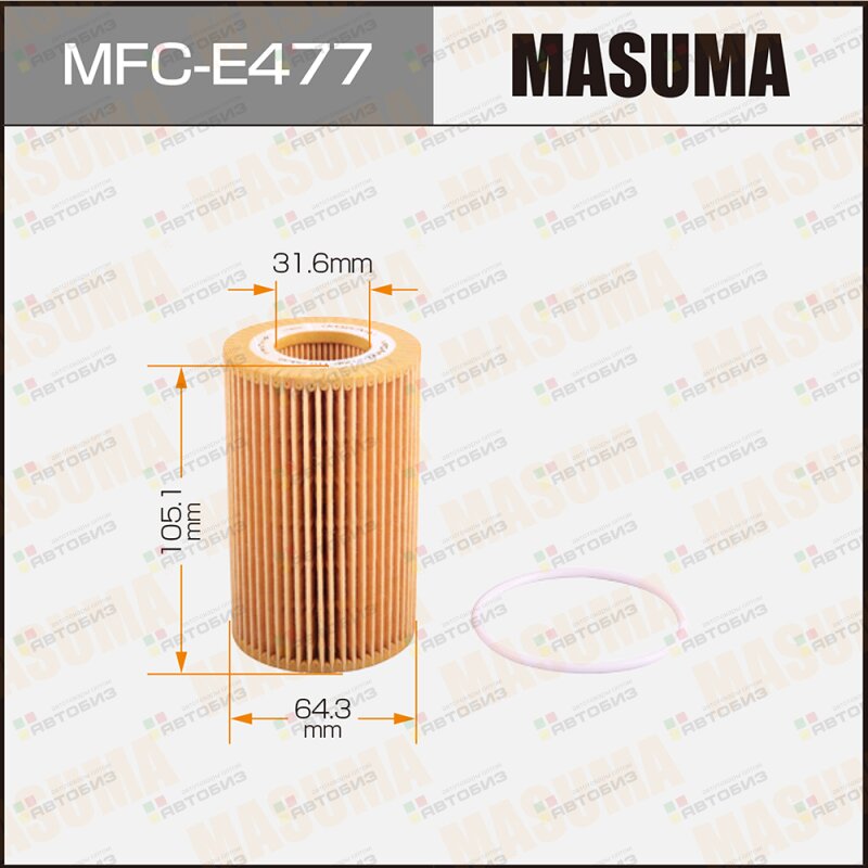 Фильтр масляный MASUMA MFCE477
