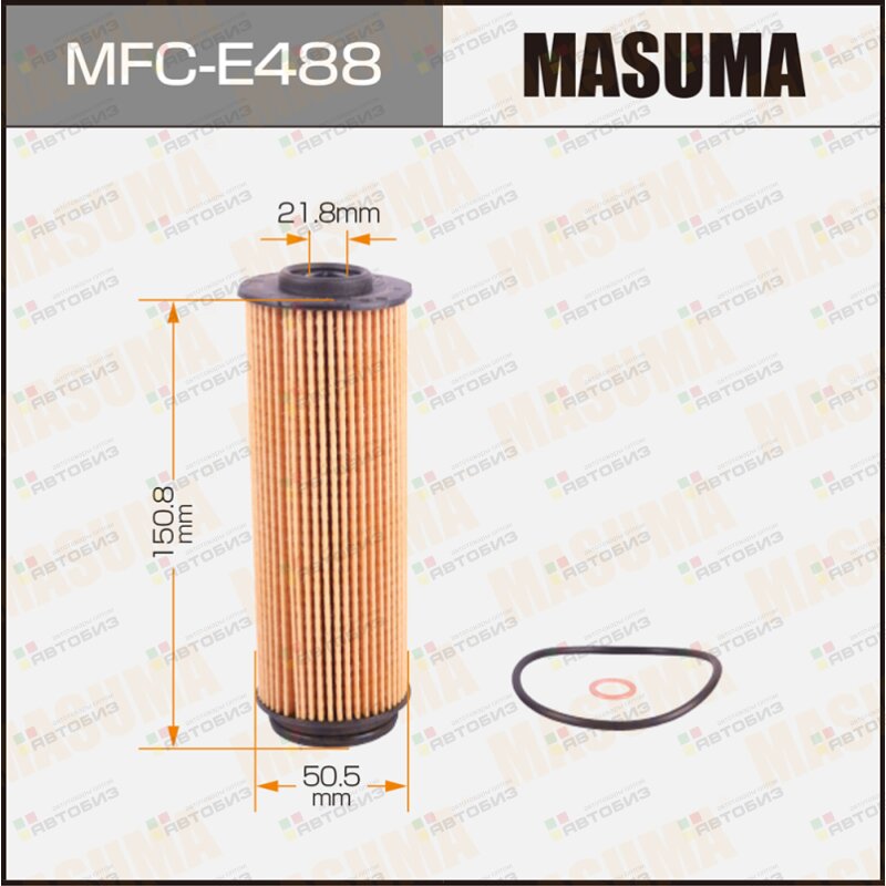 Фильтр масляный (вставка) MASUMA MFCE488