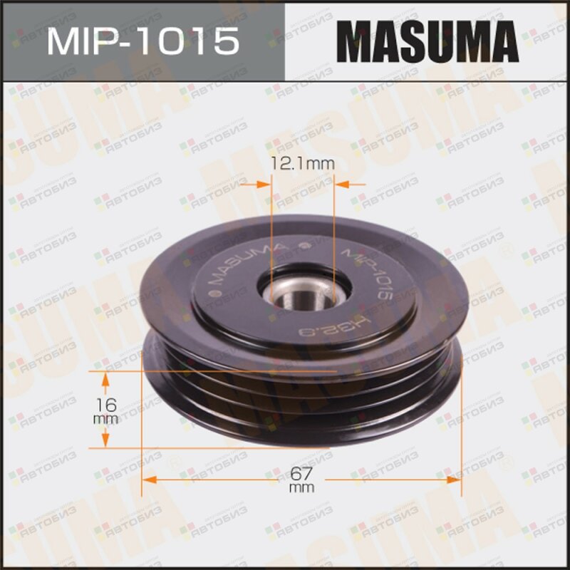 Ролик натяжителя MASUMA MIP1015