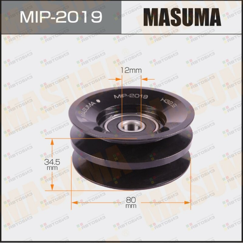 Ролик натяжителя ремня привода навесного оборудования YD25DDTI MASUMA MIP2019