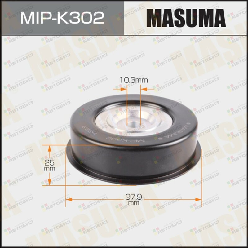 Ролик натяжителя MASUMA MIPK302