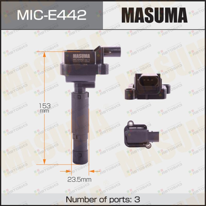 Катушка зажигания  MERCEDES-BENZ C-CLASS (4) E-CLASS (W212) / M271820 M271948 MASUMA MICE442