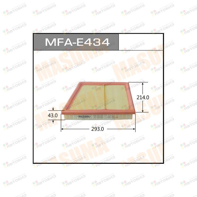 Фильтр воздушный MASUMA MFAE434